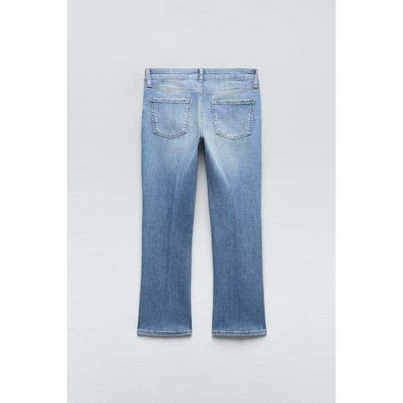 ZW LOW RISE SLIM CROPPED JEANS - Picture 7 of 7